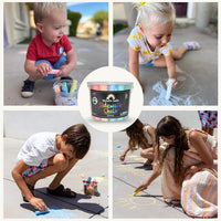 CocoNut Outdoor jumbo sidewalk chalk bucket with 40 thick chalk sticks in 7 colors - view 33