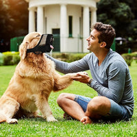 Dog Muzzle, Soft Mesh Muzzle for Medium Sized Dog Mouth Guard, Breathable Adjustable Muzzles to Prevent Biting, No Bark Muzzle for Dogs Allow Panting Drinking (Black, M)