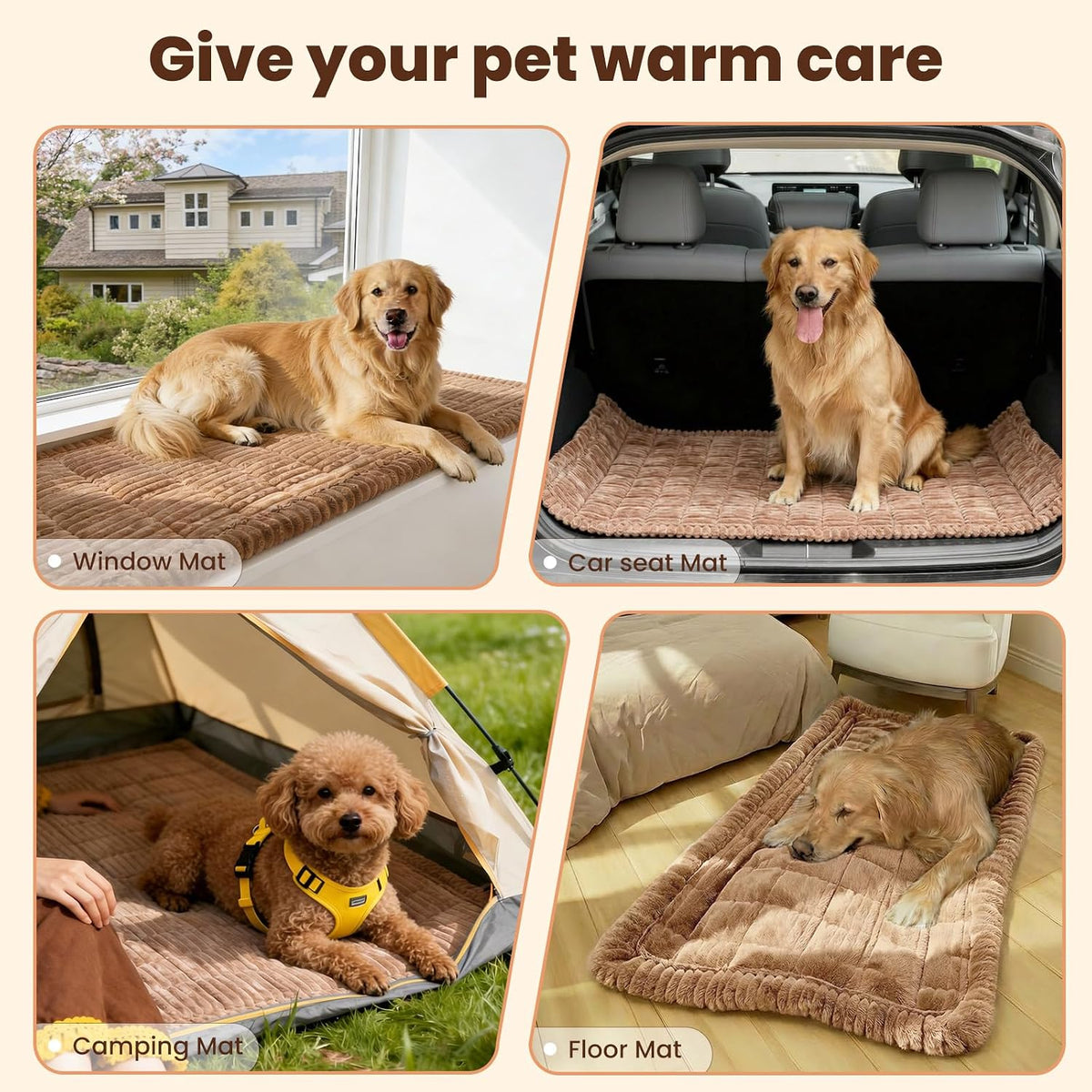 Couch Cover for Dogs Washable - Coffee / 27.6" x 59" - image 2