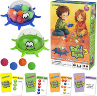 Funwares Squid Squish floor game with 4 squid domes, foam balls and challenge cards - view 2