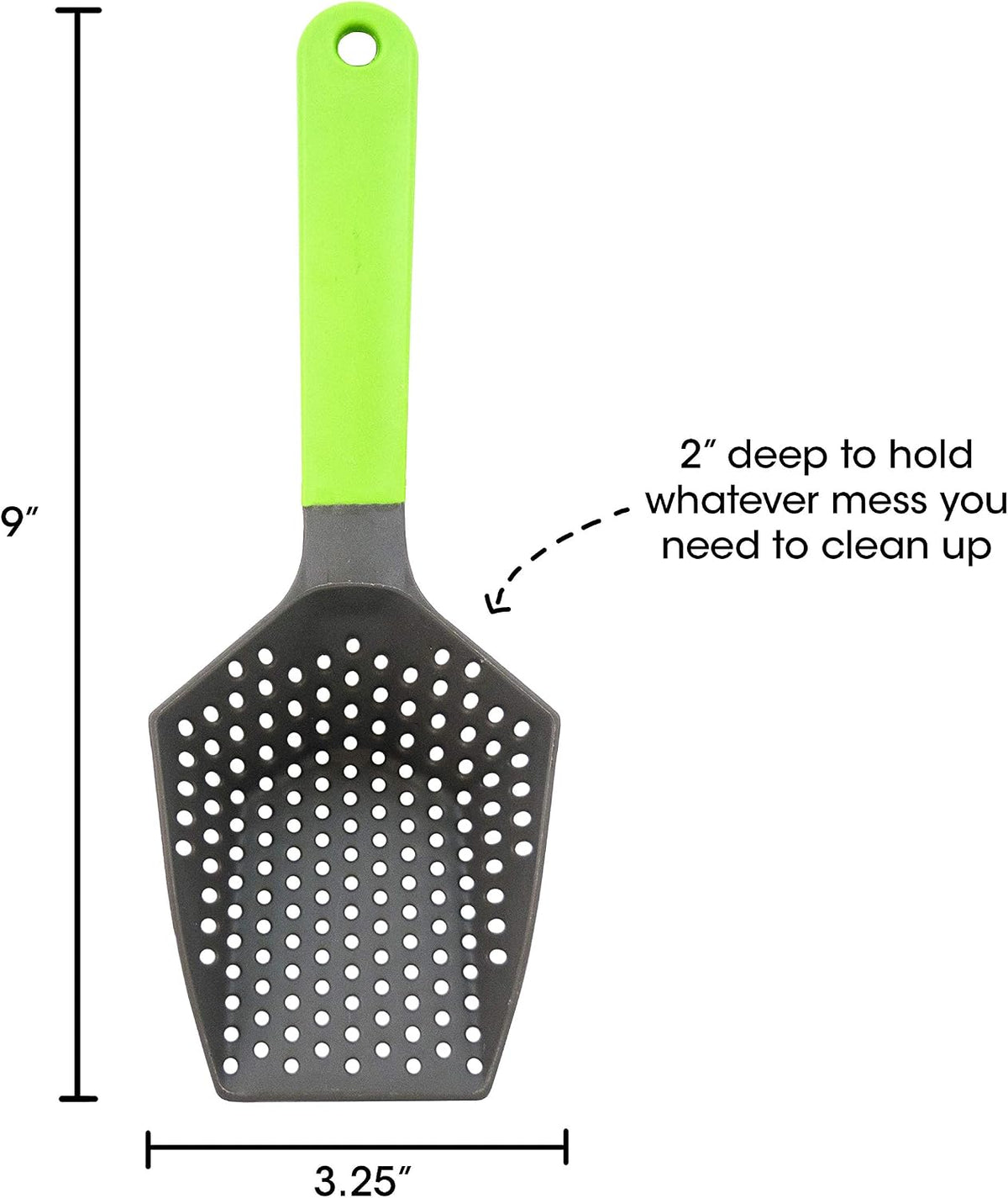 Easy to Clean Sifting Litter Scoop Shovel for Small Pets Or Reptile - image 3