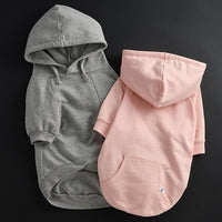 Rocky – The Orginal Lightweight Hooded TEE 100% Organic Cotton Dog Hoodie Pet Coat Sweater for Small, Medium, Large Dogs, Heather Gray, XX-Small