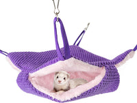 Niteangel Pet Hammock Swing Snuggle Sack for Ferret Rats Suger Glider