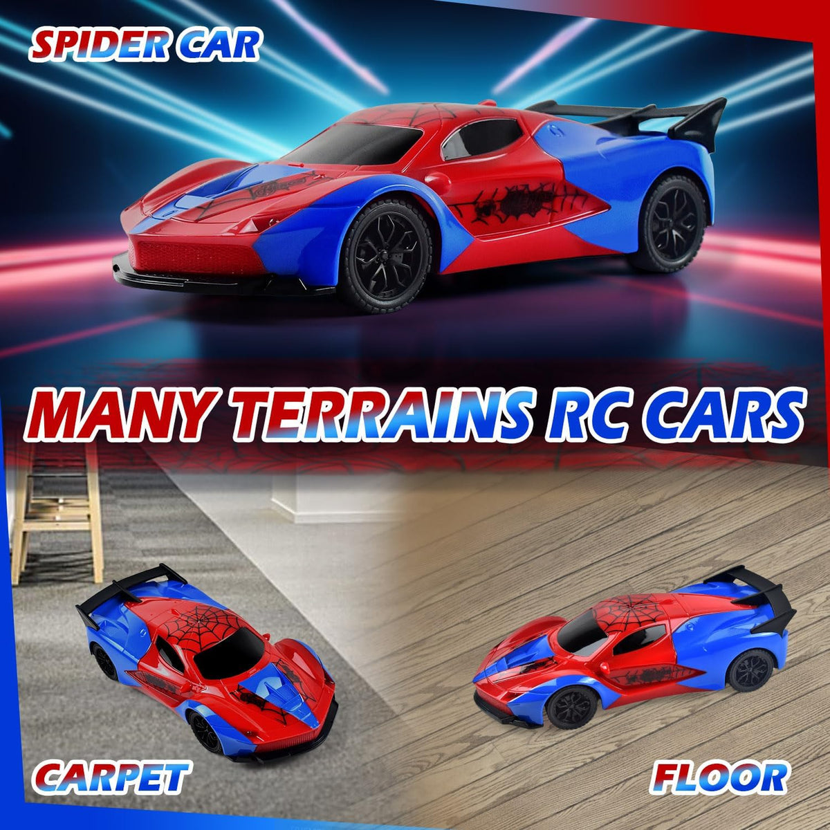 Tuko Remote Control Car Toys - Spider - image 3