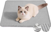 Cat Scratcher Mat, 23.6"x15.7" Natural Sisal Cat Scratch Pad – Essentials for Cats - Gray / 1 Pack-23.6"x15.7"