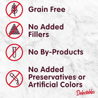 Delectables Squeeze Up Variety Pack, Creamy Squeezable Puree, Lickable Wet Cat Treats, Grain Free, No Added Fillers, No by-Products, No Added Preservatives, 0.5 Ounces Tube, 48 Tubes Total