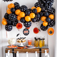 24 PCS Halloween Bat Cupcake Toppers Black Glitter Bat Cupcake Picks - Pattern 6 Bat - image 3