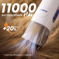 oneisall Dog Grooming Vacuum - Blue - image 4