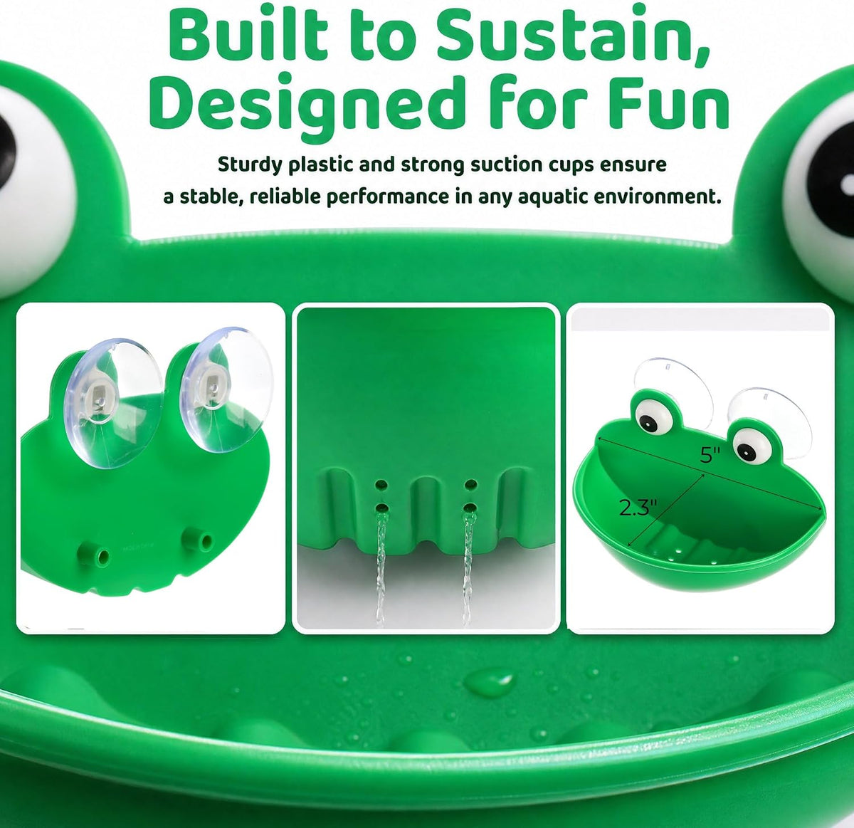 Hiceeden 4 Pack Frog Habitat with Suction Cup - image 3