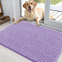 OLANLY Dog Door Mat for Muddy Paws 30x20 - 36" X 24" / Lavender