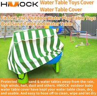 Kids Water Table Cover Fit Rain Showers Splash Pond Water Table - Green - image 3