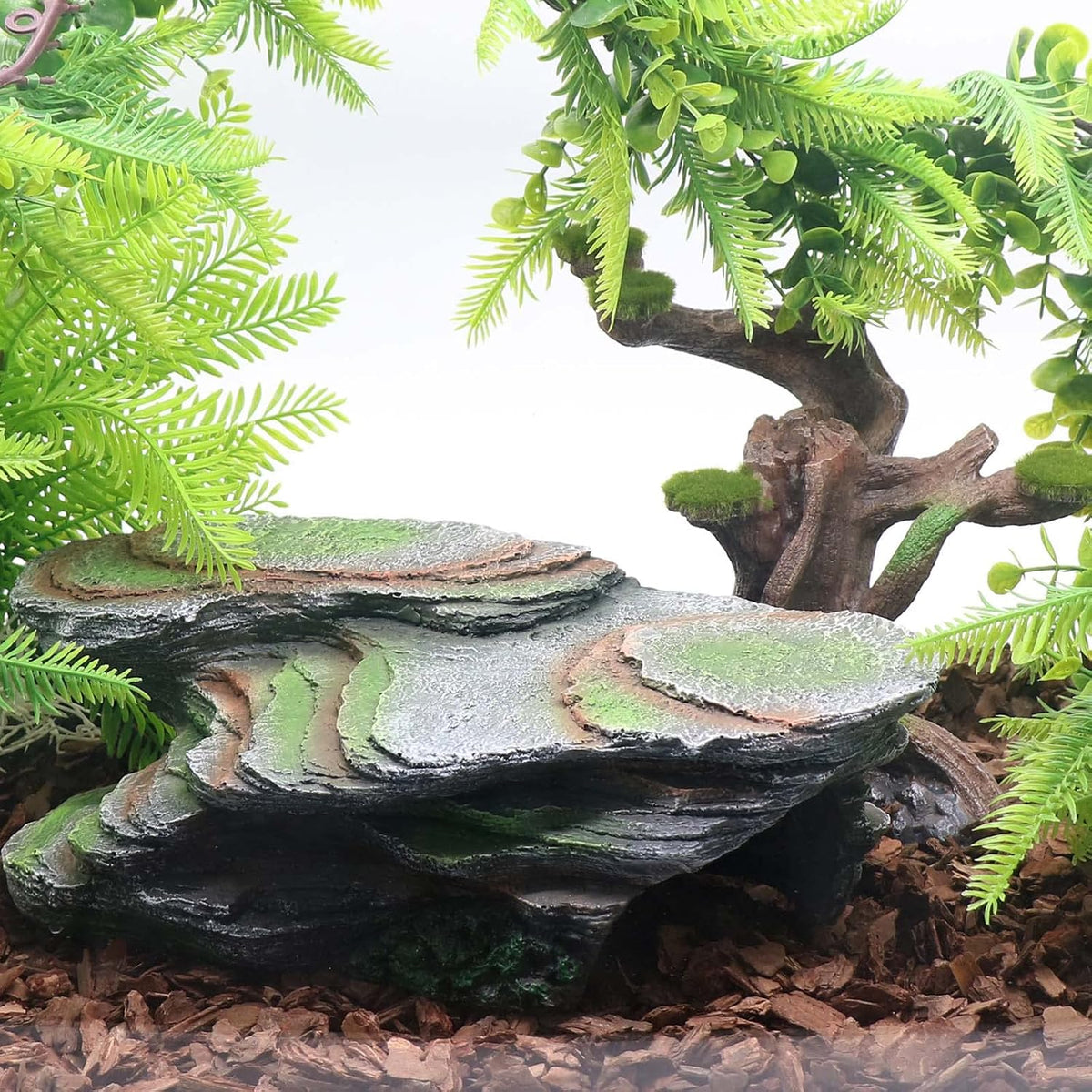 Gecko Hide Shale Scape Step Ledge - Medium-B-12*6*4 - image 2