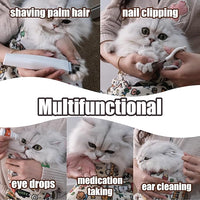 35.5" Cat Grooming Wrap Cat Wrap for Cutting Nails Cat Restraint for Nail Clipping Cat Swaddle Wrap Cat Burrito Wrap XL(Within 22lbs) Anti-Scratch Anti-Escape Multifunctional Pet Tool