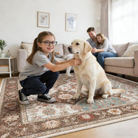 Washable Pee Pads for Dogs 72"x72" Reusable Dog Pads Extra Large - Brown / 48x48 Inch (Pack of 2) - image 2
