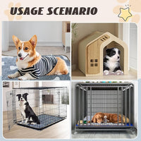 6 Pcs Washable Guinea Pig Blankets Absorbent Small Animal Fleece Bedding Cage Liners Reusable Pet Pee Pad Sleep Mat Pad Cover for Hamster Ferret Rabbit Chinchilla Hedgehog (Black, 24" x 35")