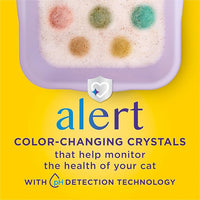 Purina Tidy Cats Tidy Care Alert Cat Health Monitoring Non Clumping Cat Litter with Silica Crystals - 8 lb. Bag (Pack of 2)