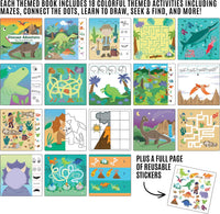Totebook kids travel activity kit with tethered dry erase markers and ocean theme activity book - view 18