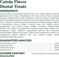 Greenies Feline Adult Dental Cat Treats, Catnip Flavor, 4.6 oz. Pack