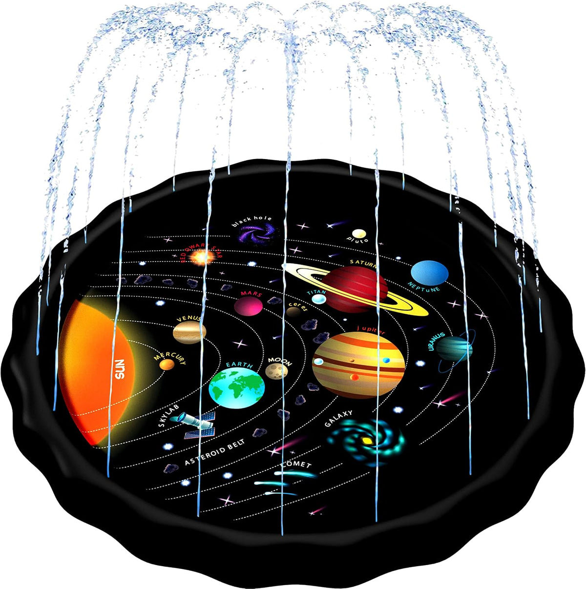 SplashEZ 3-in-1 Splash Pad - Solar System