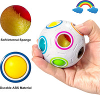Vdealen Magic Rainbow Puzzle Ball - White - image 3