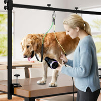 H Shape Dog Grooming Arm for Table, L Size Hammock, 42" H - M Hammock (Leg Spacing: 4.7–11.5″) - image 4