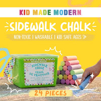 Kid Made Modern Non Toxic Sidewalk Chalk Bucket - 24 - image 2