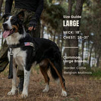 Forestpaw No Pull Dog Harness with Large Handle, Comfortable, L - L: Chest 26-31", Fit 50-80 lbs / Black - image 4