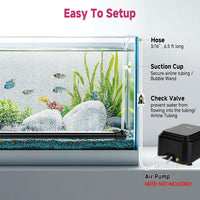 hygger Aquarium Bubble Curtain Wall - 7.9-IN Long - image 4