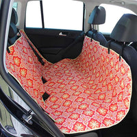 Molly Mutt Deep Blue Dog Car Seat Cover, GOTS-Certified Cotton - Papillion