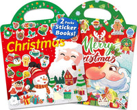 Walenced Reusable Sticker Book, Stickers for Kids - Christmas