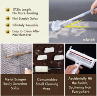 Dog & Cat Hair Remover for Couch - image 3