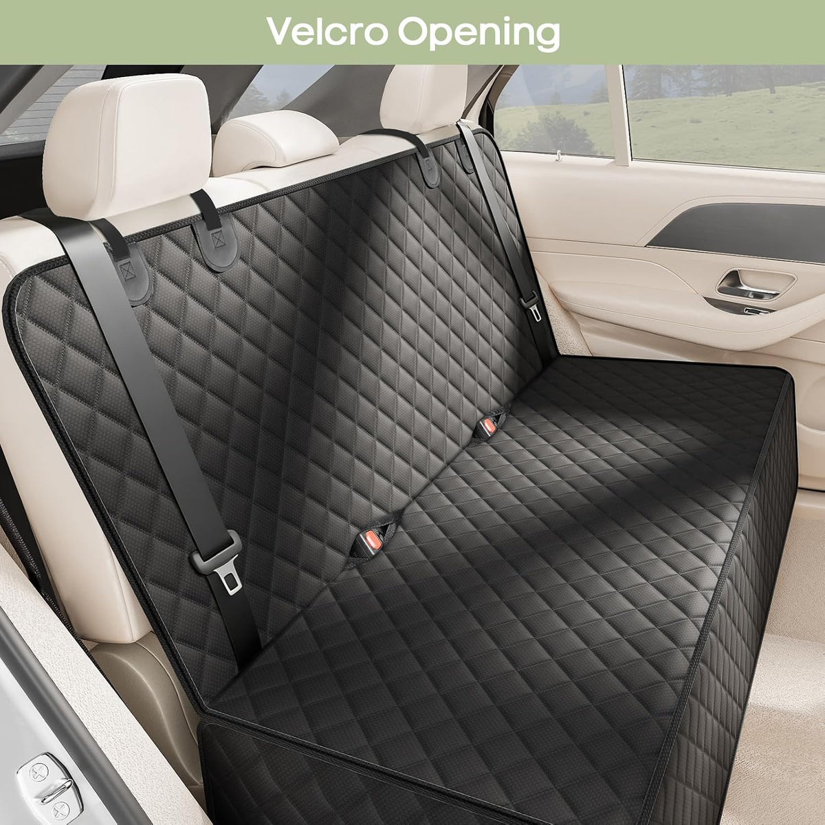 SUV Cargo Liner for Dogs, Waterproof Pet Trunk Cover for SUVs – Essentials for Dogs - Full Bench - image 4