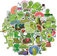 Kermit Frog Puppet with Puppet Control Rod & 50 Pcs Kermit The Frog - Green Without Rod - image 3