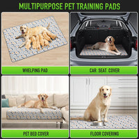 Hompet Dog Grass Pad with Tray Large, 35"x22.5" - Gray / 51 x 28" - image 3