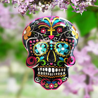 Fonmy Kinetic 3D Metal Garden Wind Spinner Quality Hanging Ornament - Mandala Black - image 4