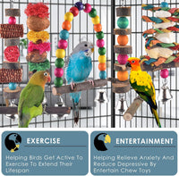 Bissap 7‑Pack Bird Chew Toys - 7 pieces - image 3