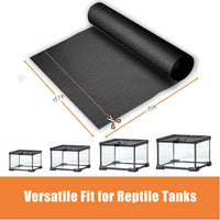 Bearded Dragon Tank Accessories, Reptile Terrarium Liner - image 4