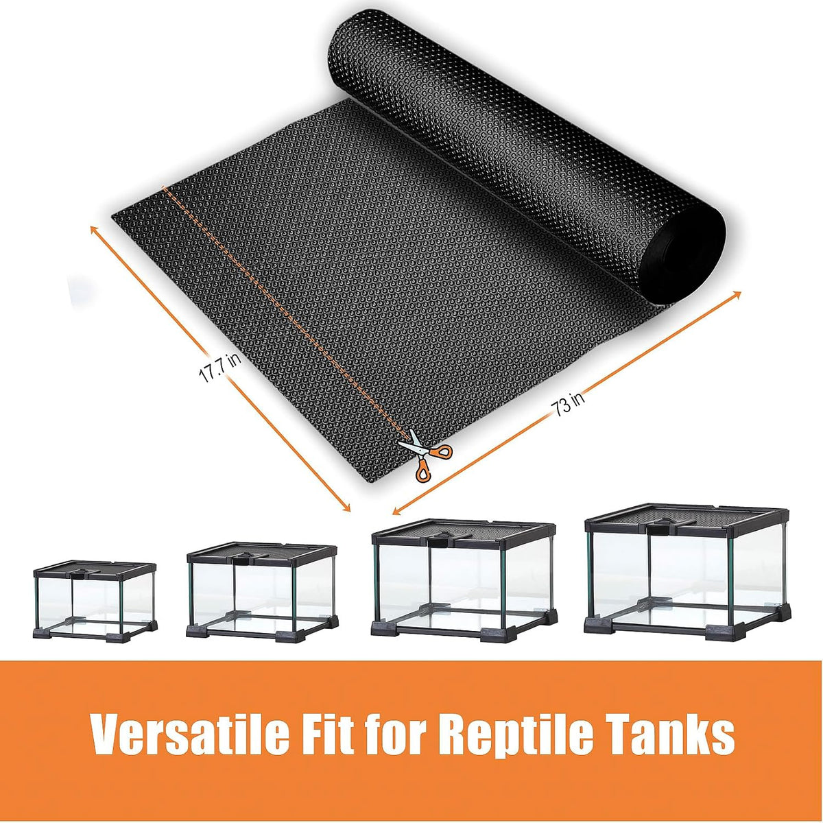 Bearded Dragon Tank Accessories, Reptile Terrarium Liner - image 4