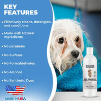 Puppy Shampoo and Conditioner, Tearless Puppy Wash - Dog Shampoo - Unscented - image 3