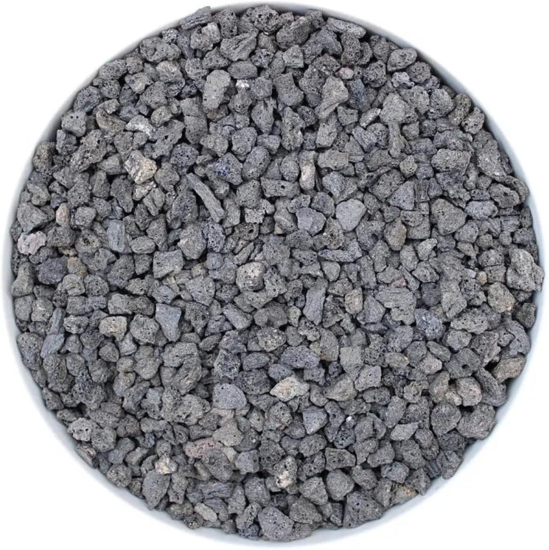 Boniosz 2lb 3-6mm Green Zeolite - 5lb / Black Lava Rocks