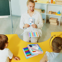 COOVA Multiplication Chart Pop It, Multiplication Game Board - Multiplication Flash Cards - image 3
