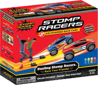 Dueling Stomp Racers by Stomp Rocket, Air Powered Race Car Set – Fun for Kids & Family - Dueling Racers