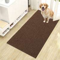 OLANLY Dog Door Mat for Muddy Paws 30x20 - 44" X 24" / Mocha