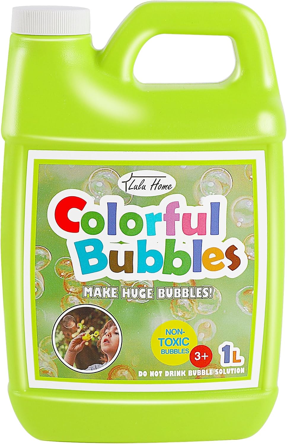 Lulu Home 33.8 OZ/1 L Concentrated Bubble Solution - Lemon Yellow