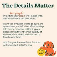 WOOF Pupsicle Refill Pops for Calming - Calming Dog Treats - Long-Lasting Refills for The Pupsicle Toy to Promote Calm - Magnesium for Dogs- Small Pops - 10 Count