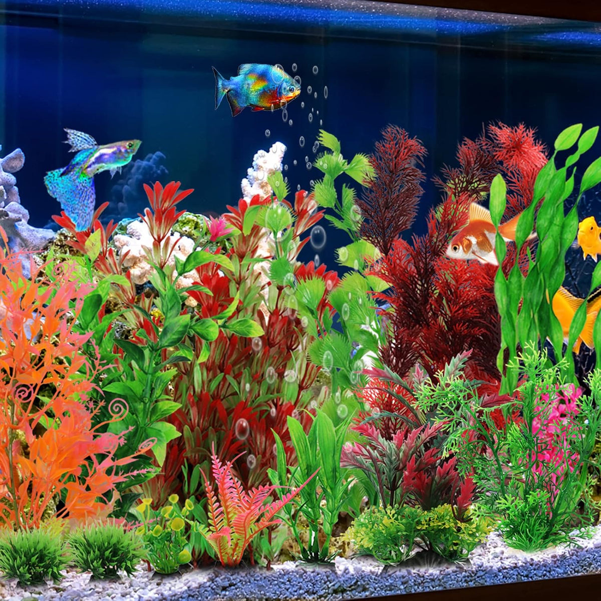Fish Tank Accessories Aquarium Decorations Plants - image 2
