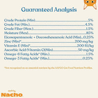 Made by Nacho Immunity Support Cage-Free Chicken Puree Meal Topper with Bone Broth (36 Count), Limited Ingredients