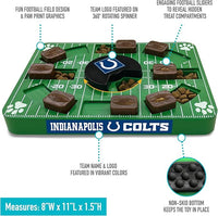 Pets First NFL Indianapolis Colts Puzzle Toy - Interactive Dog Puzzle Treat Toy