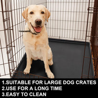 2 Pcs Dog Crate Tray 42" Replacement, Plastic Bottom Pan – Essentials for Dogs - 42" - image 4