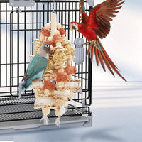 Bird Toys，17.5 Inches Parrot Toy for Chewing – Essentials for Birds - image 3
